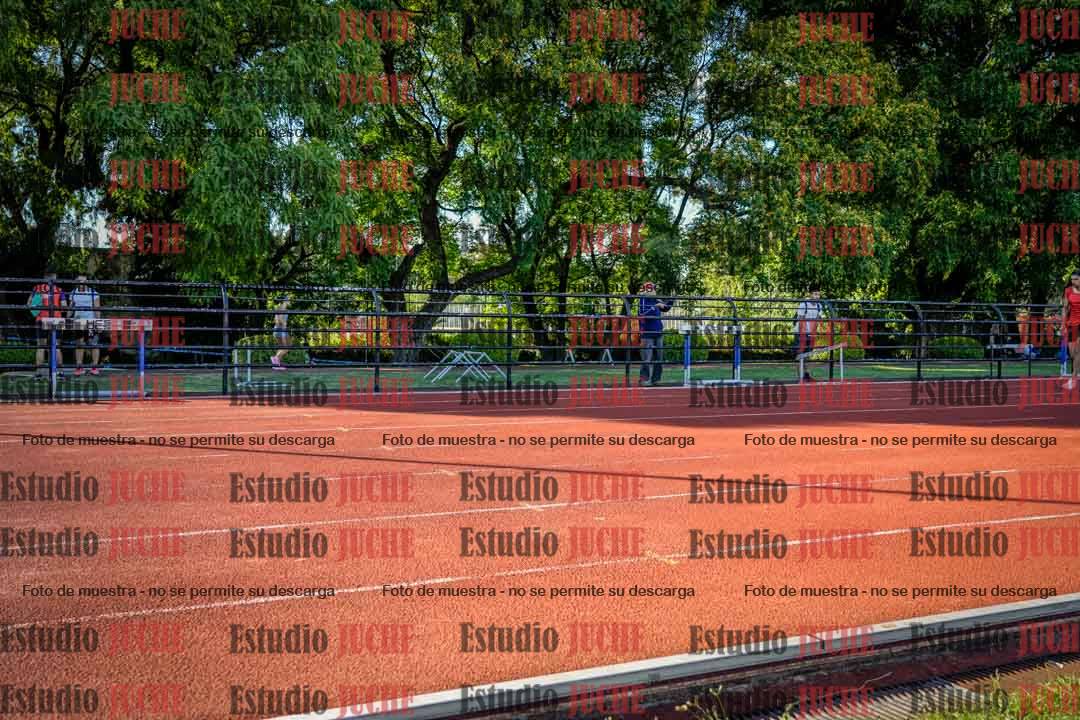 Fotos de los 100 m llanos de varones