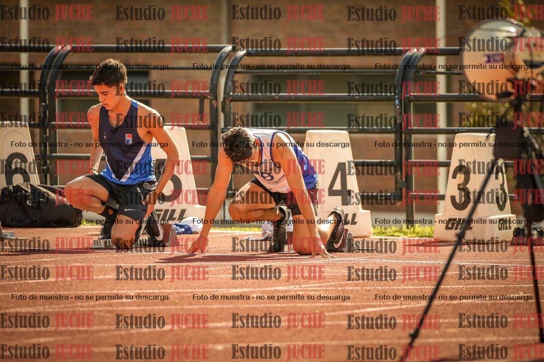 Fotos de los 110 m con vallas de varones