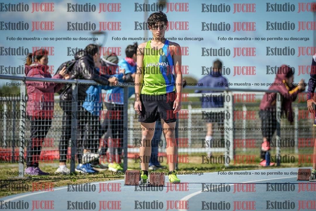 Fotos de los 200 m llanos de varones
