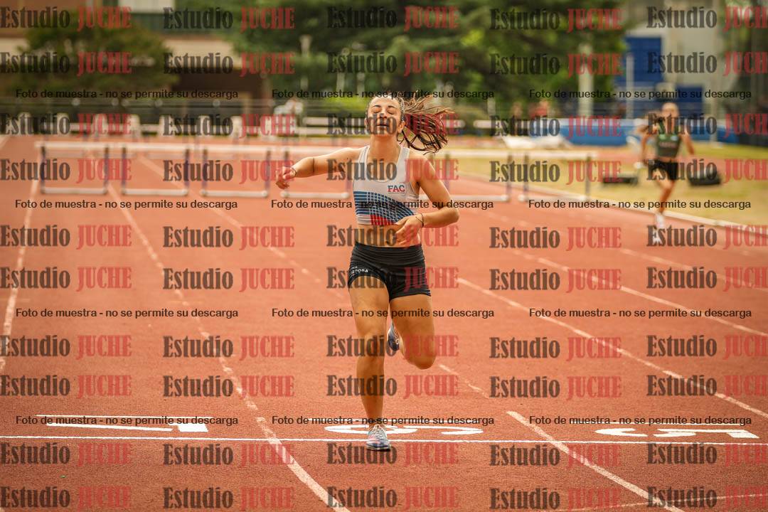 Fotos de los 400 m con vallas de mujeres
