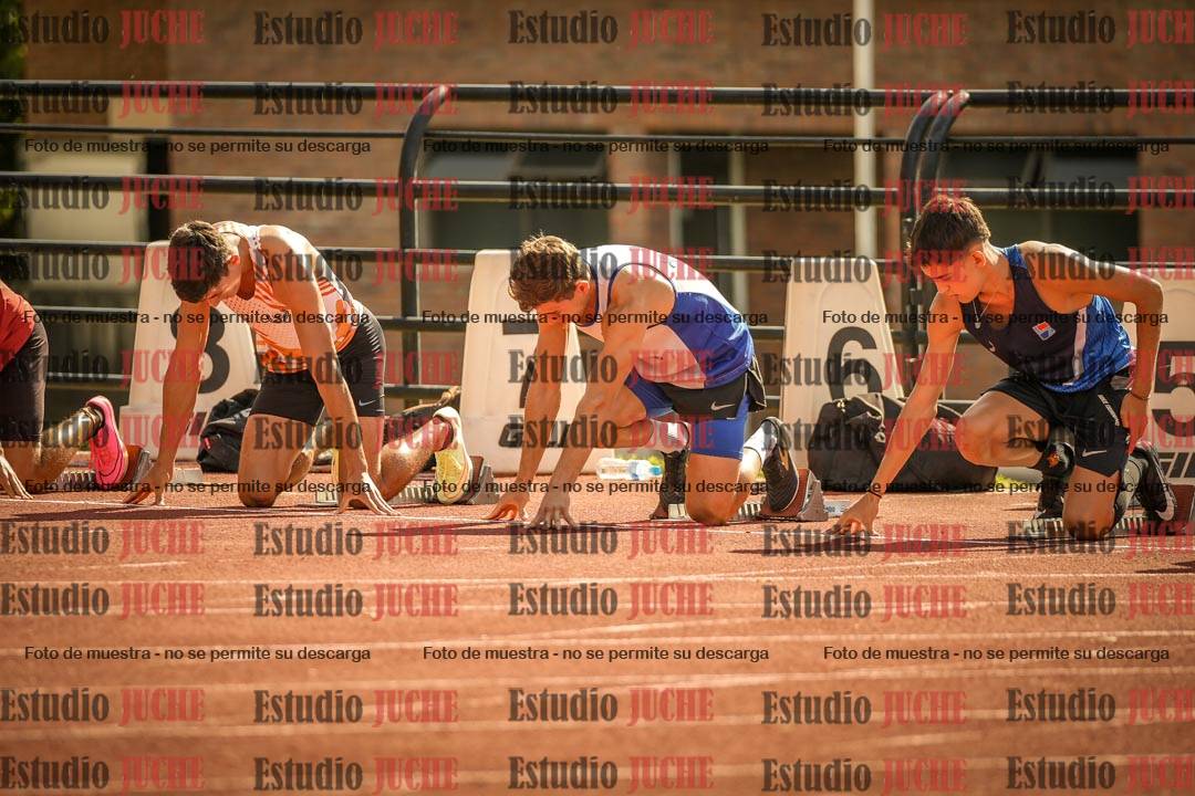 Fotos de los 110 m con vallas de varones