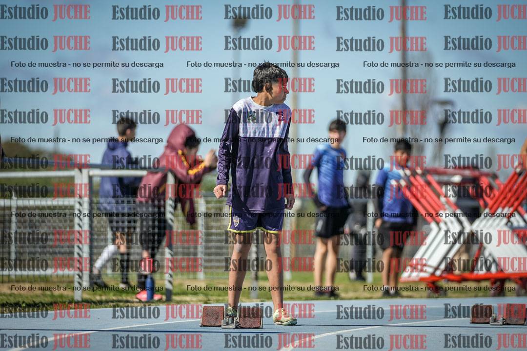 Fotos de los 200 m llanos de varones