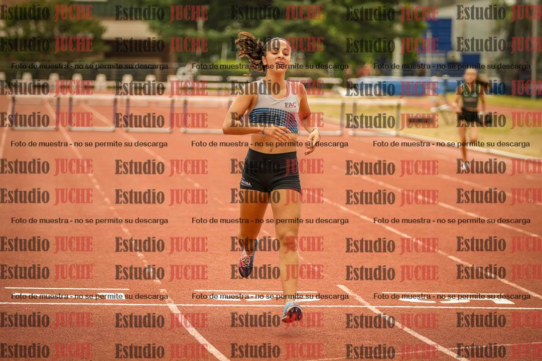 Fotos de los 400 m con vallas de mujeres