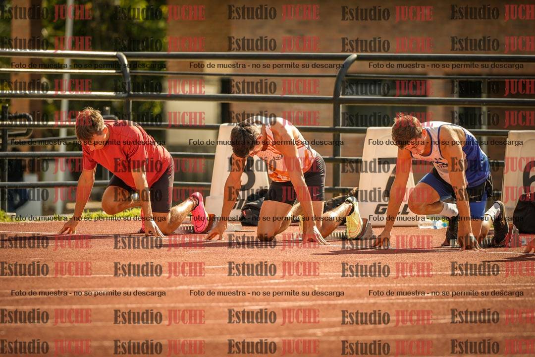Fotos de los 110 m con vallas de varones