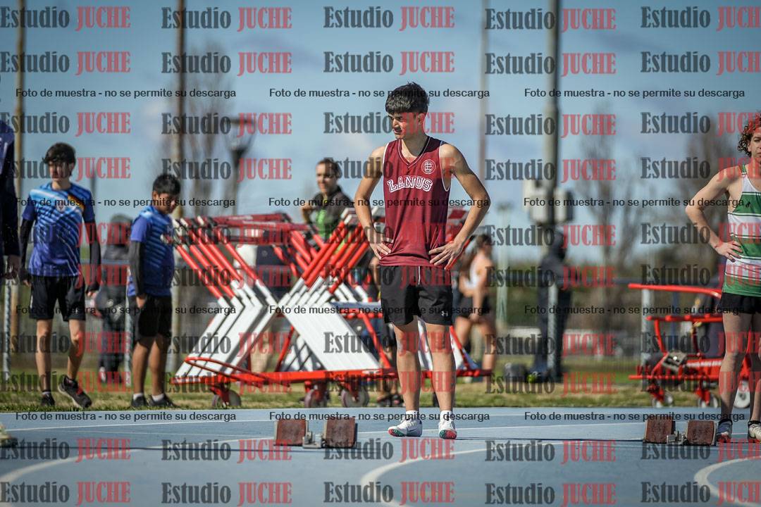 Fotos de los 200 m llanos de varones