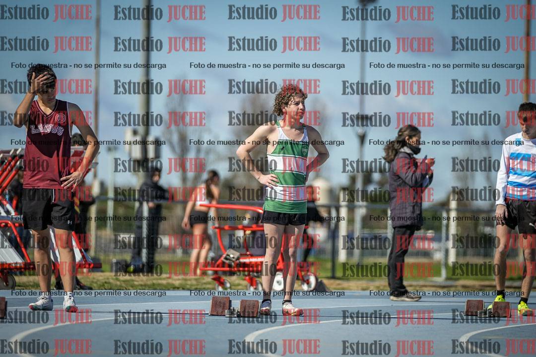 Fotos de los 200 m llanos de varones