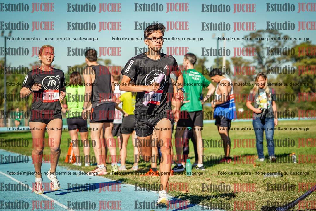 Fotos durante los relevos