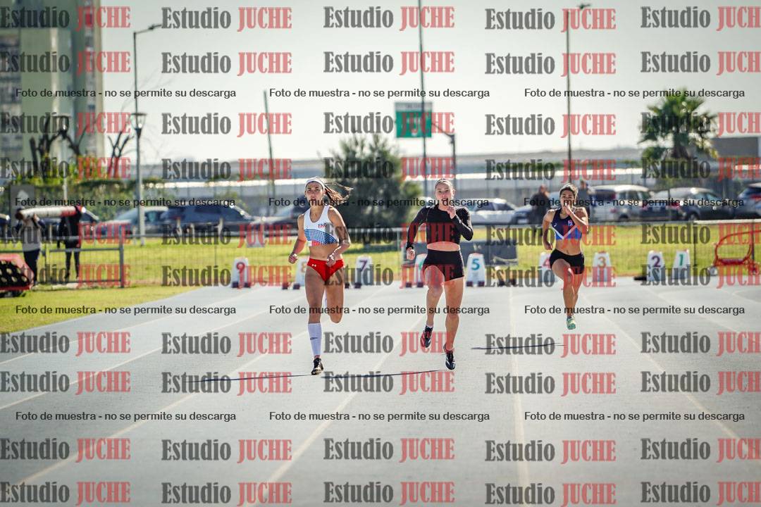 Fotos de los 200 m llanos de mujeres - heptatlón 4