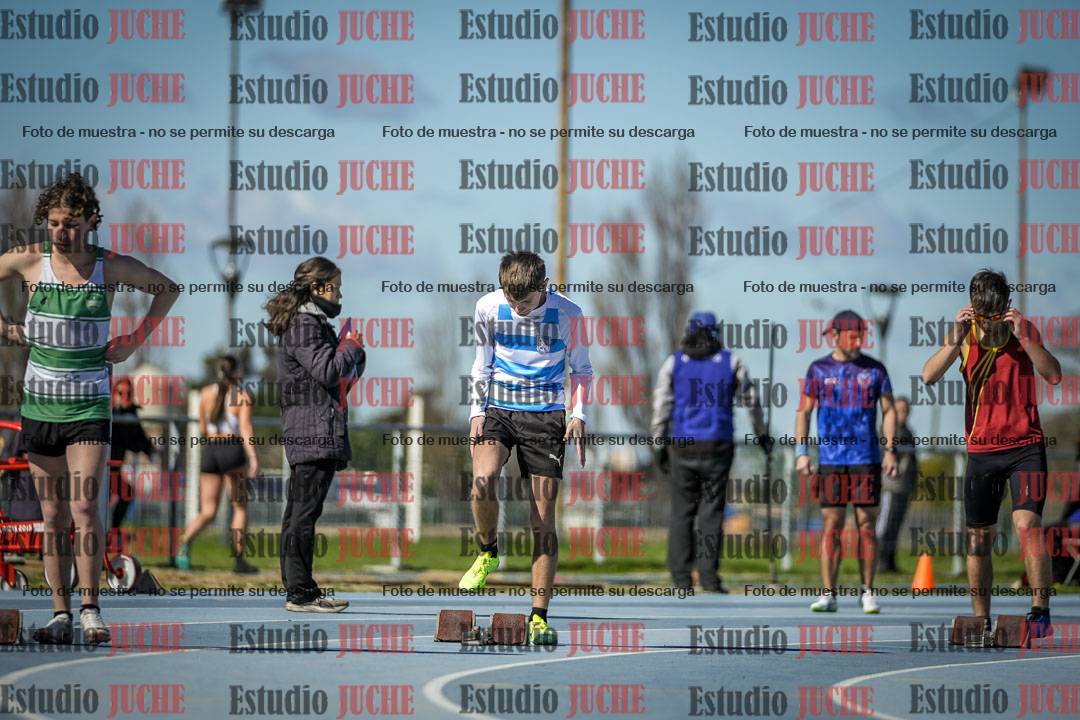 Fotos de los 200 m llanos de varones