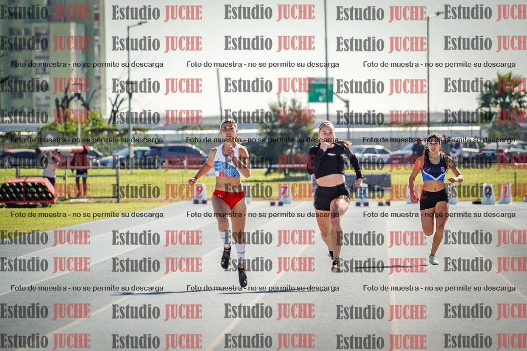 Fotos de los 200 m llanos de mujeres - heptatlón 4