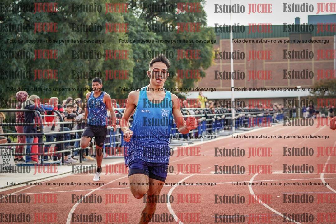 Fotos de los 100 m llanos de varones