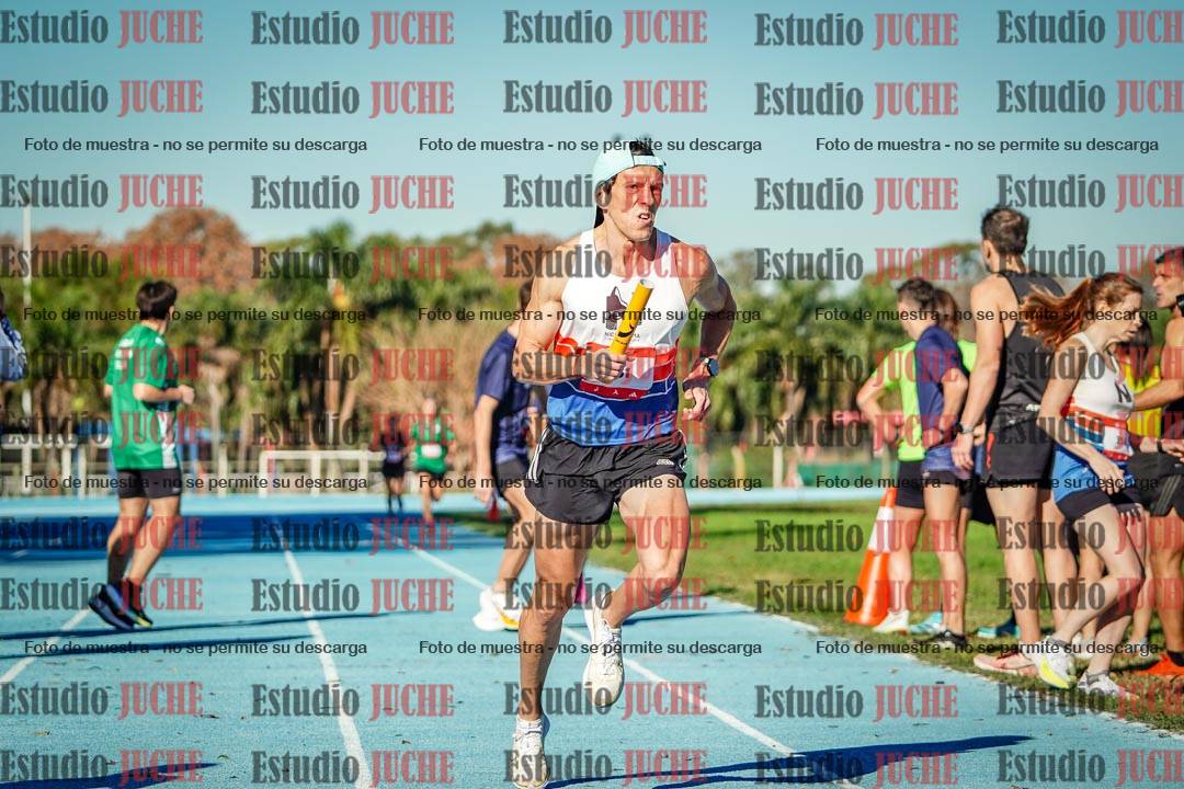 Fotos durante los relevos