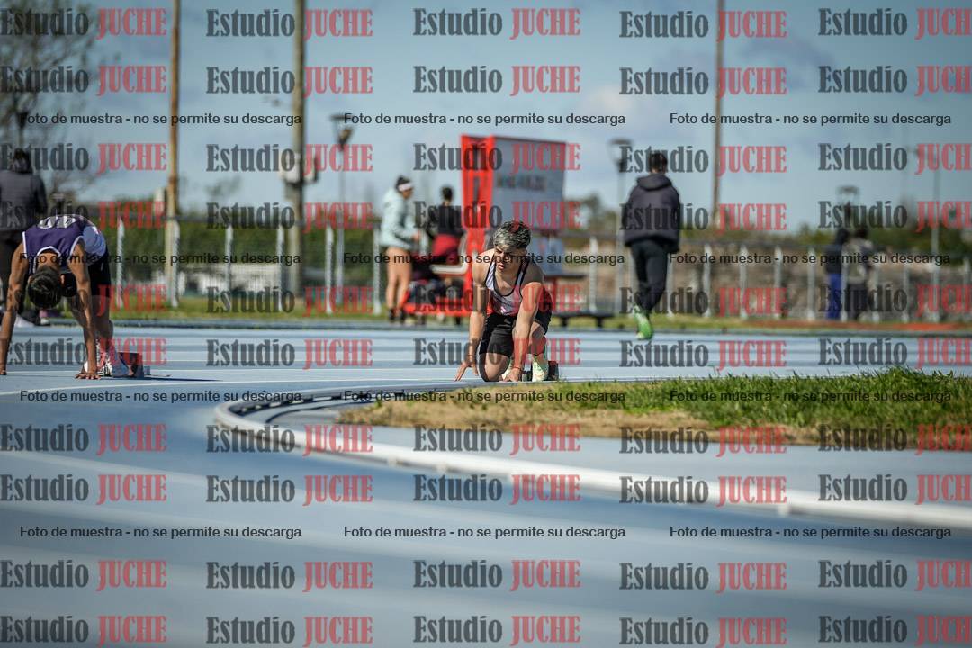 Fotos de los 200 m llanos de varones