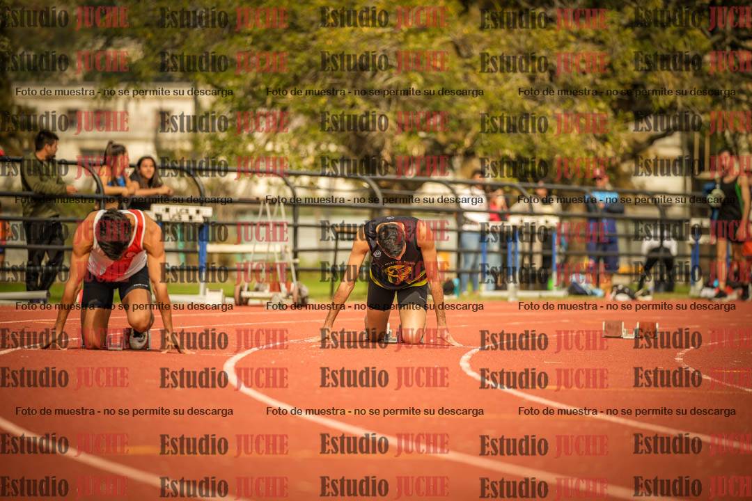 Fotos de los 200 m llanos de varones