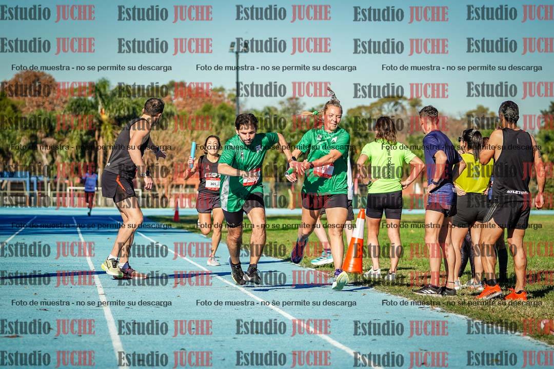 Fotos durante los relevos