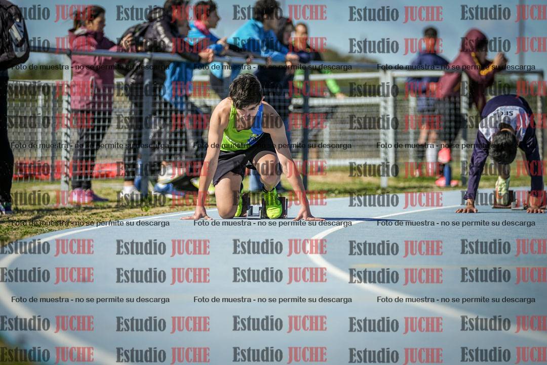 Fotos de los 200 m llanos de varones
