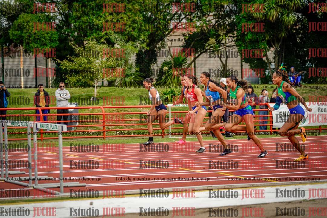 Fotos de los 100 m con vallas de mujeres - FINAL