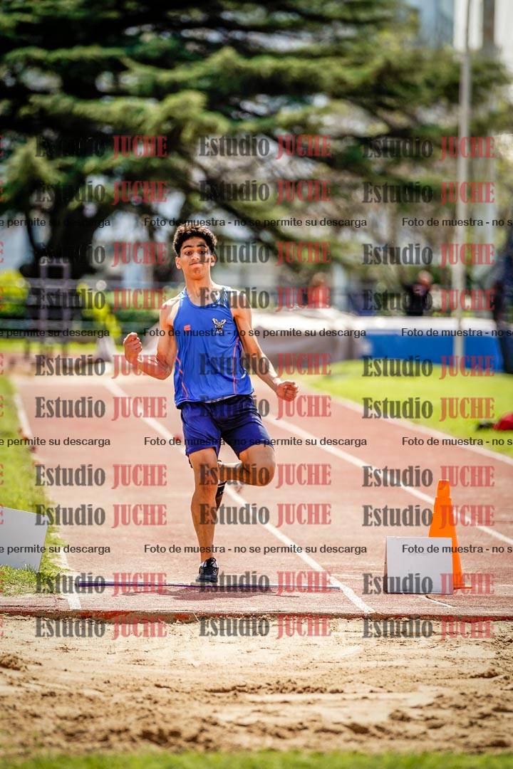 Fotos del salto en largo de varones - octatlón 2