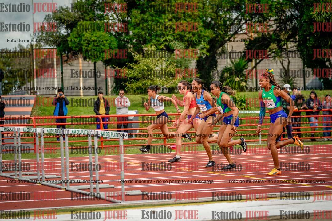 Fotos de los 100 m con vallas de mujeres - FINAL