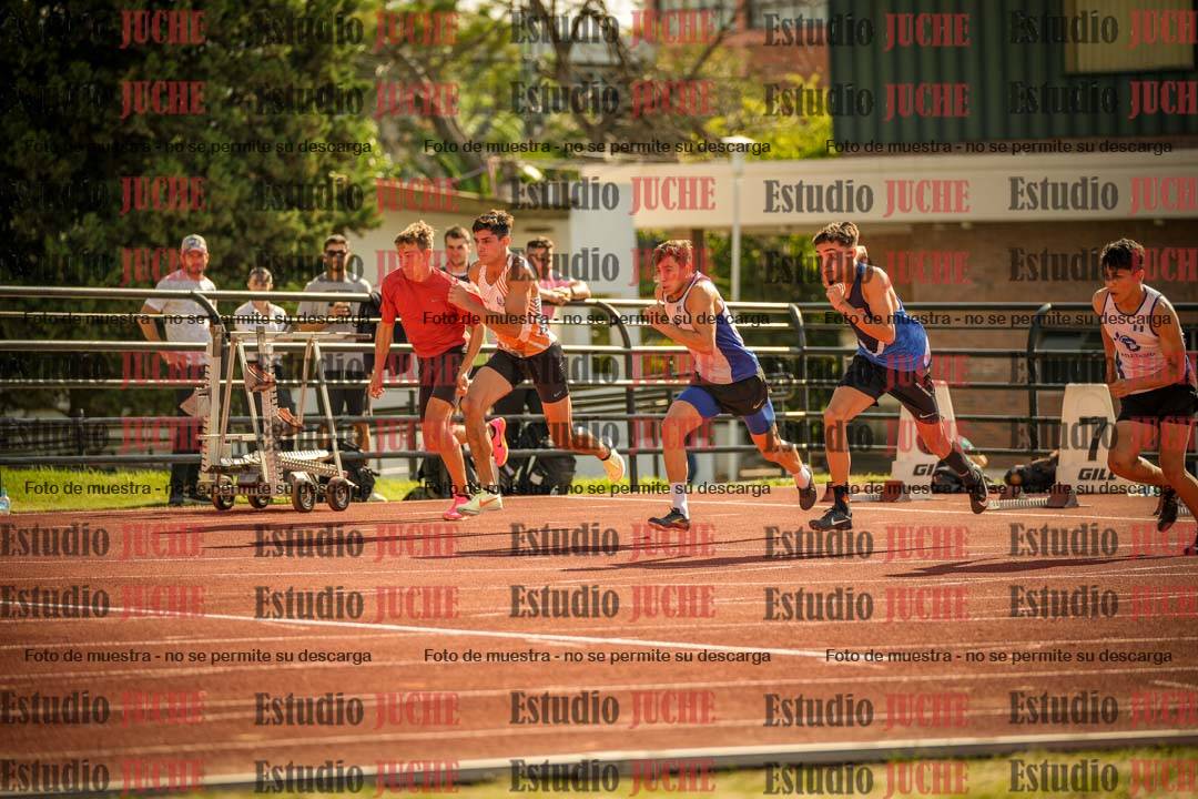 Fotos de los 110 m con vallas de varones