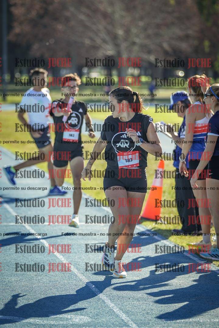 Fotos durante los relevos
