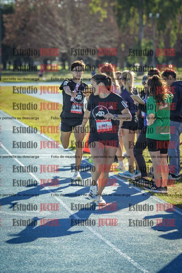 Fotos durante los relevos