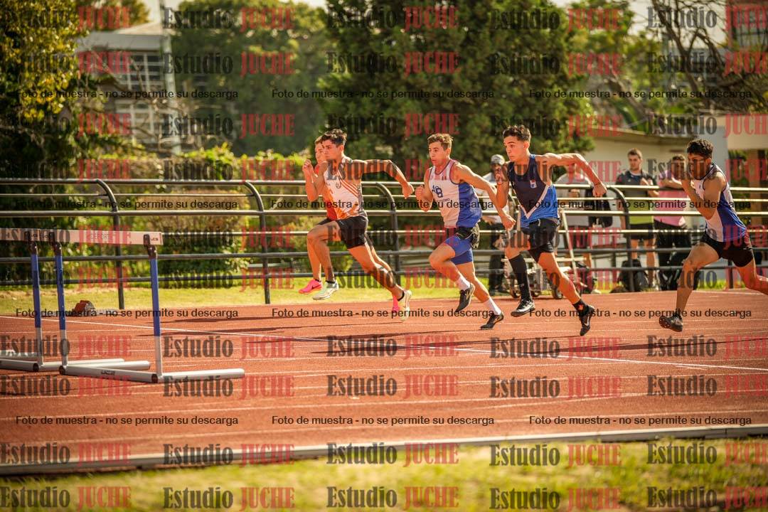 Fotos de los 110 m con vallas de varones