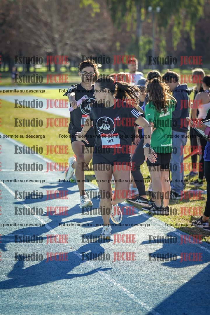 Fotos durante los relevos
