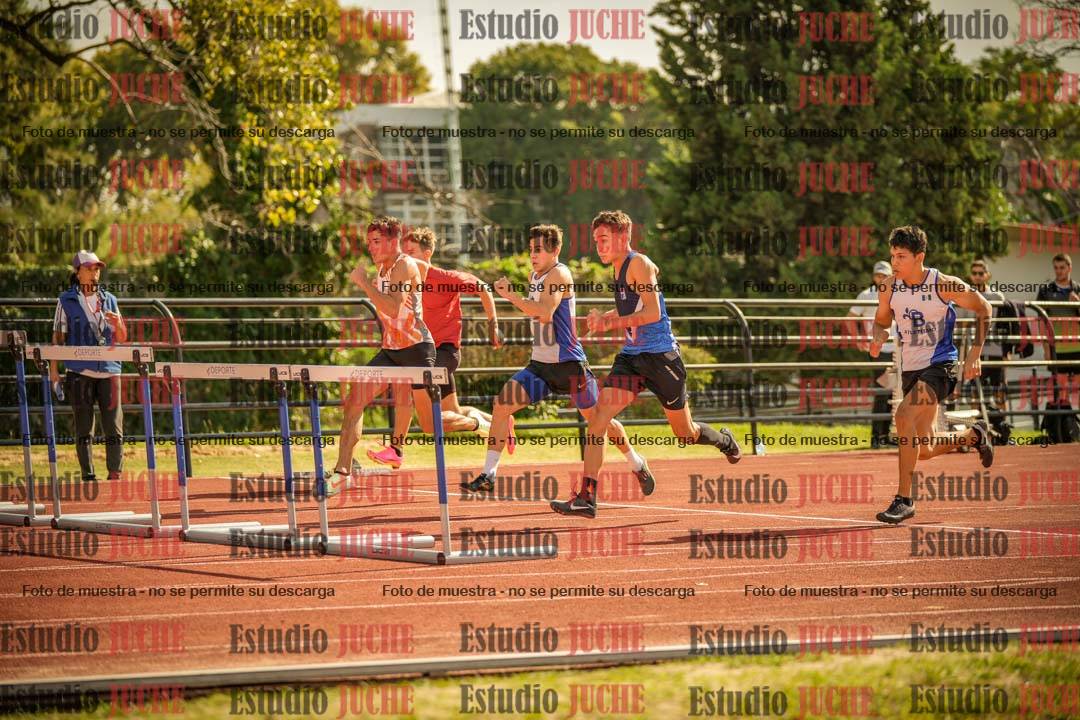 Fotos de los 110 m con vallas de varones
