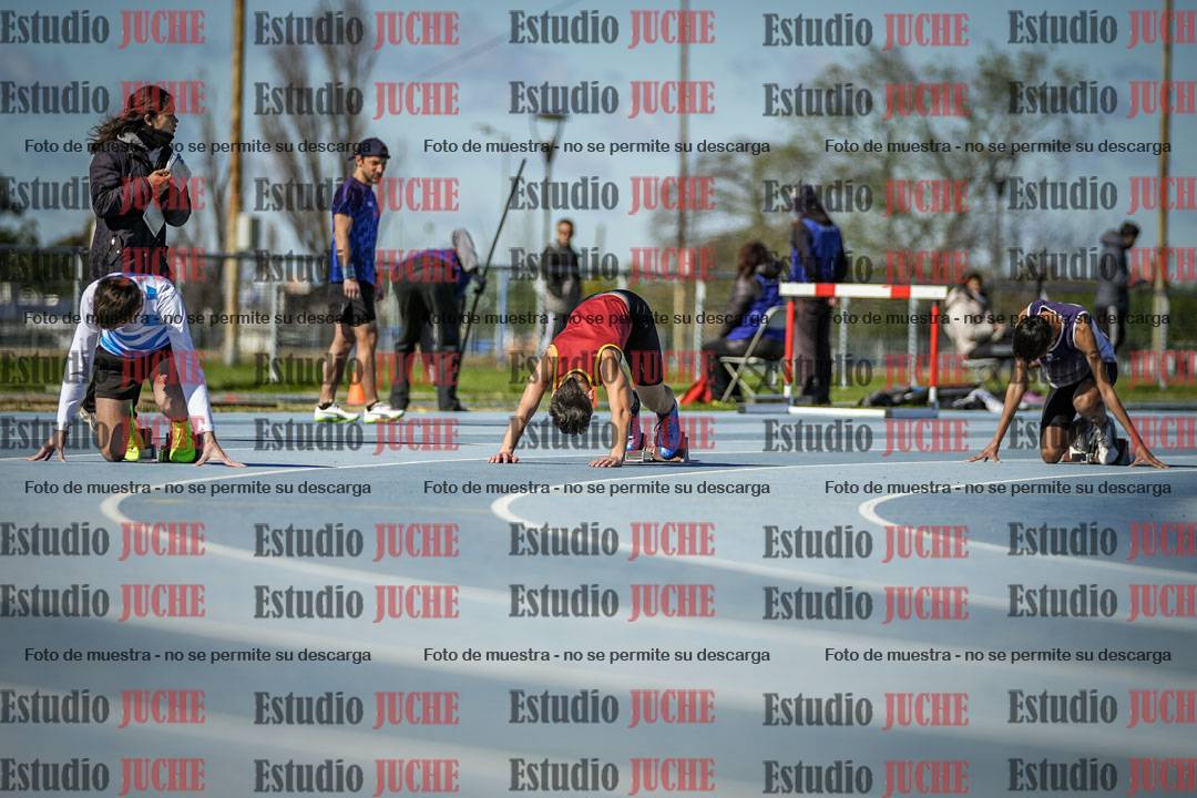 Fotos de los 200 m llanos de varones