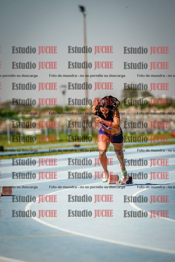 Fotos de los 200 m llanos de mujeres - heptatlón 4