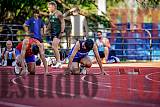Fotos de los 100 m llanos de varones