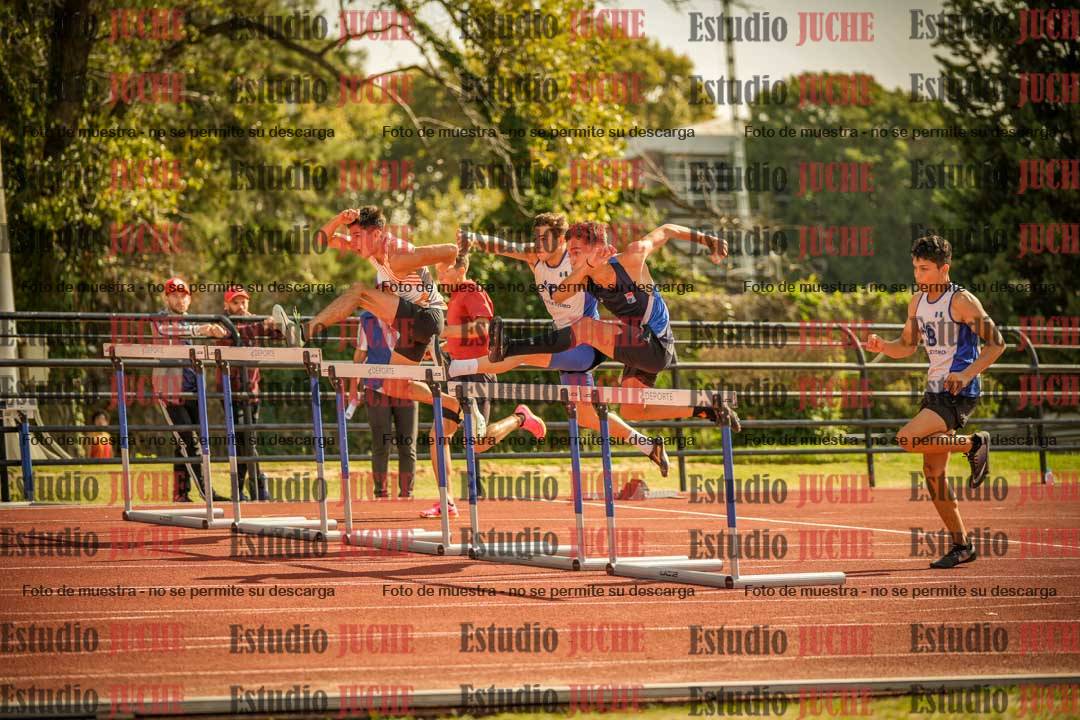 Fotos de los 110 m con vallas de varones