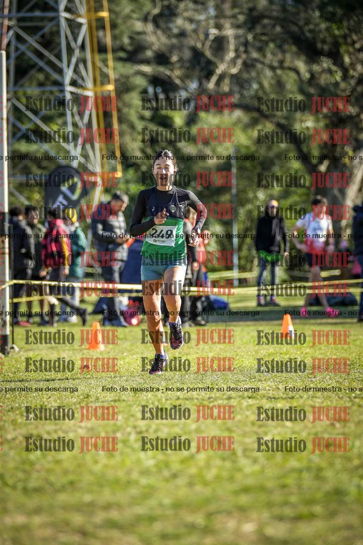 Fotos de la llegada del cross de 6000 m