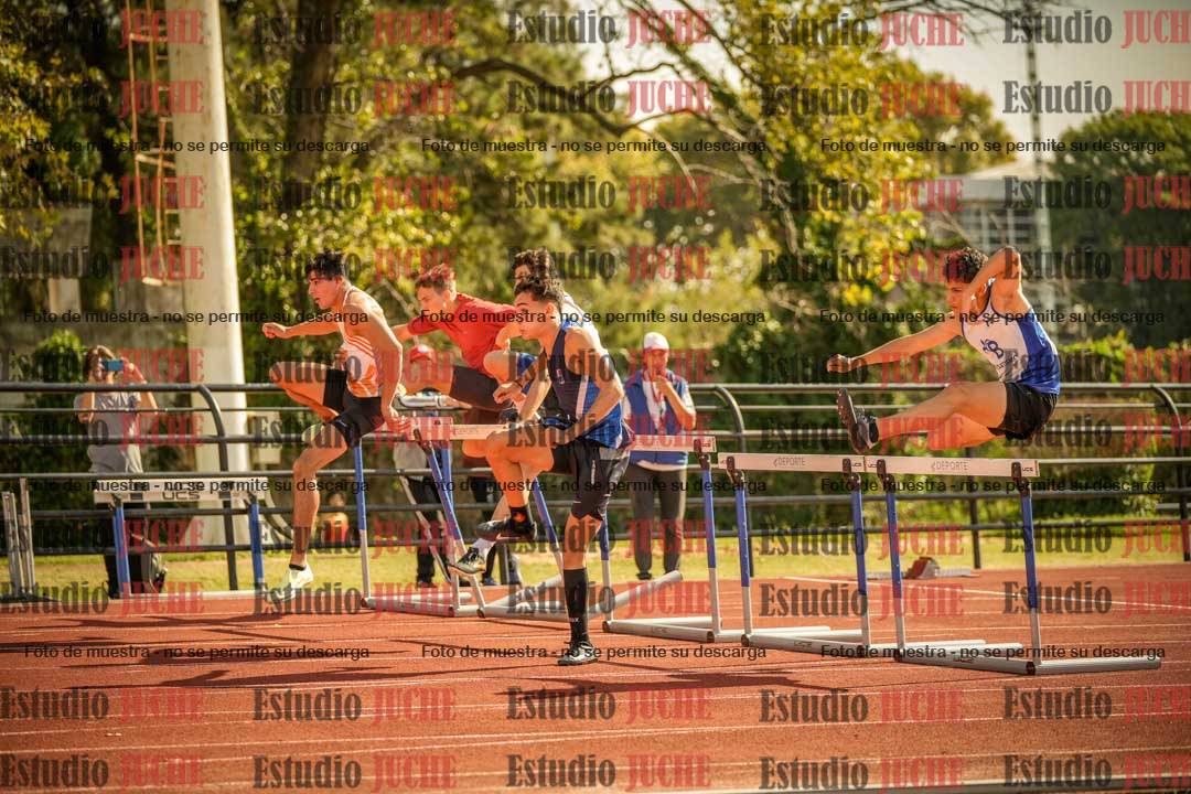 Fotos de los 110 m con vallas de varones