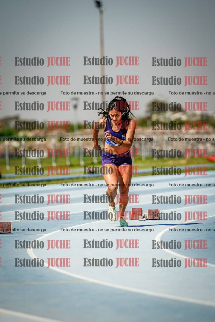 Fotos de los 200 m llanos de mujeres - heptatlón 4