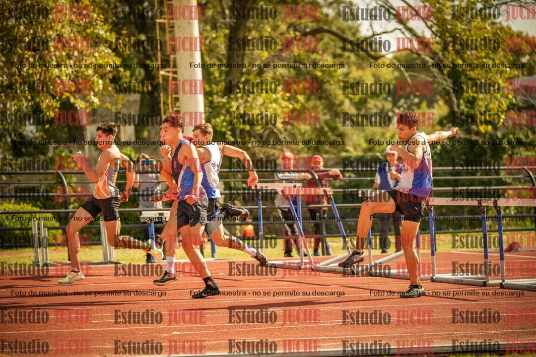 Fotos de los 110 m con vallas de varones