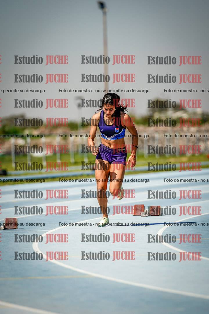 Fotos de los 200 m llanos de mujeres - heptatlón 4