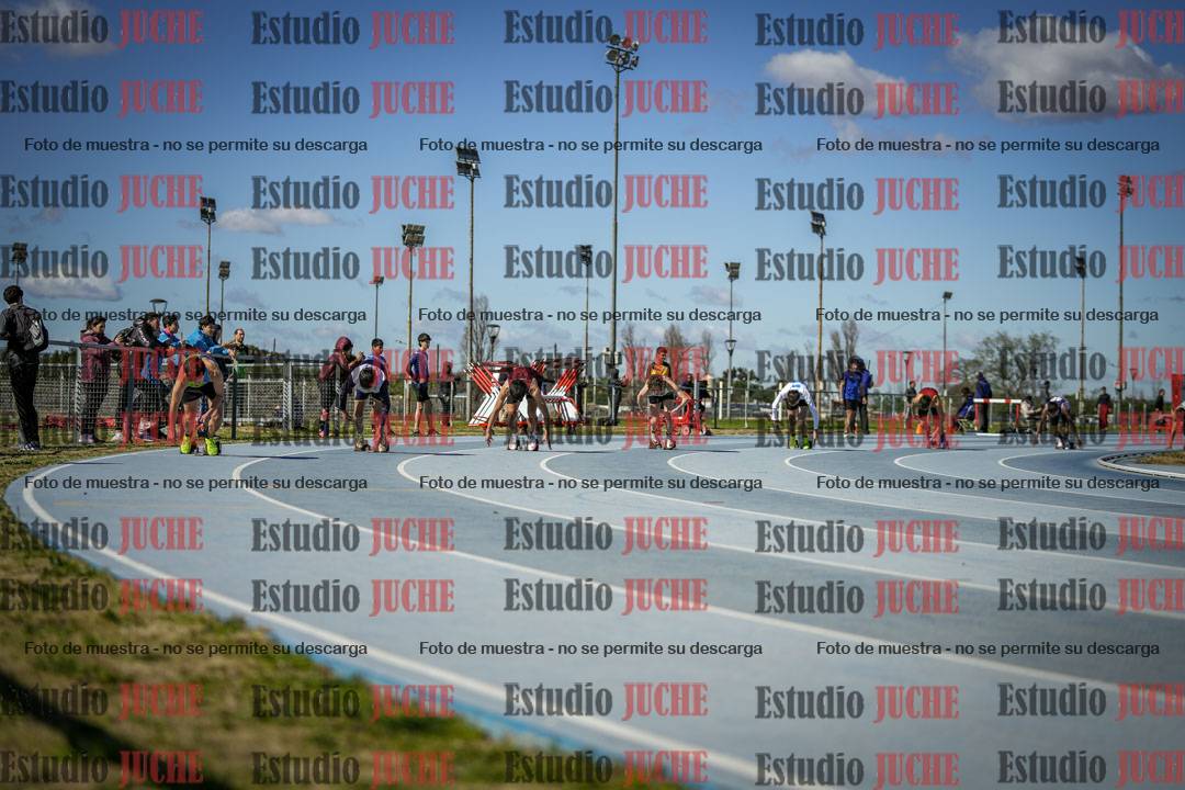 Fotos de los 200 m llanos de varones