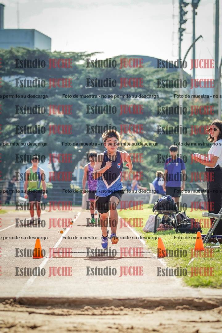 Fotos del salto triple de varones