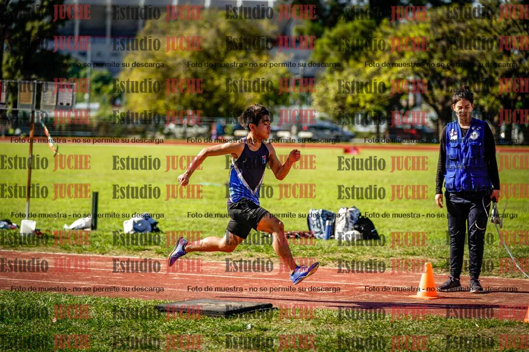Fotos del salto en largo de varones