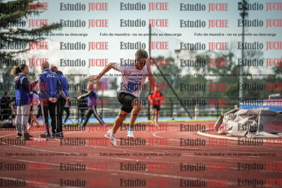 Fotos de los 100 m llanos de varones