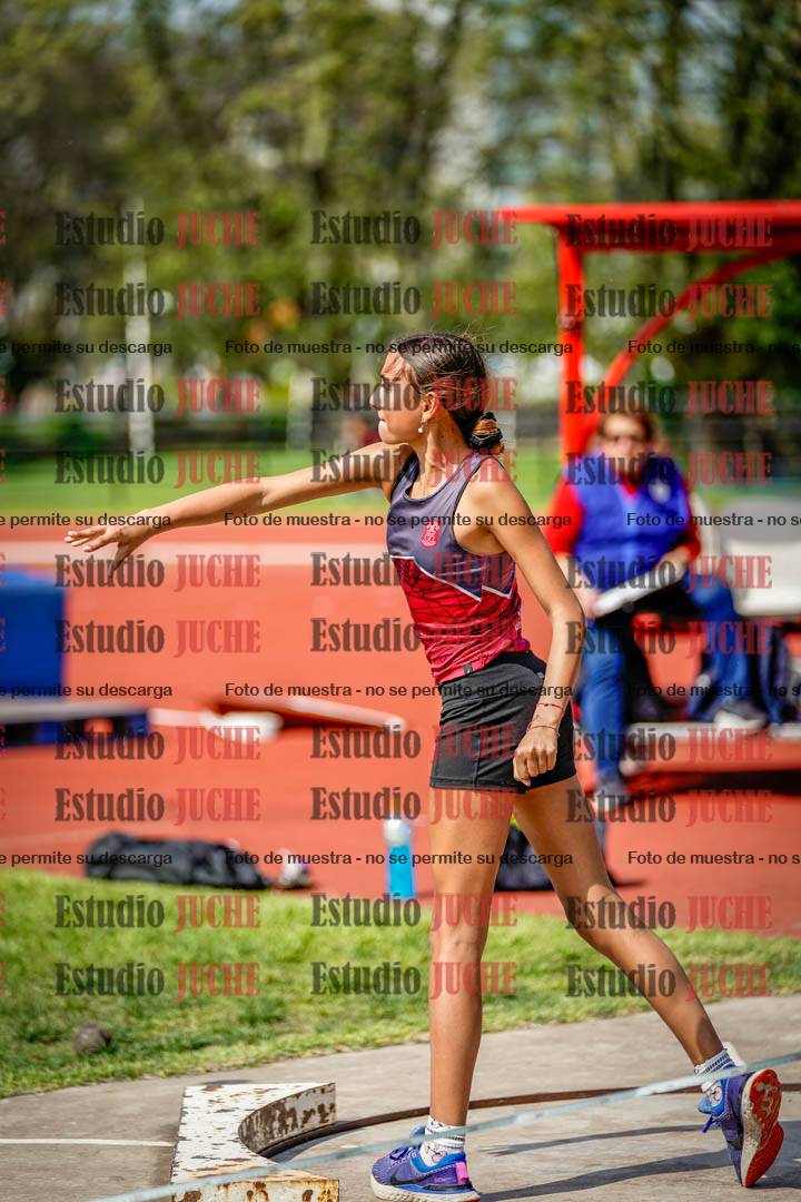 Fotos del lanzamiento de bala de mujeres - hexatlón 3