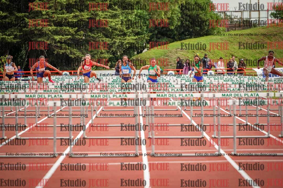 Fotos de los 100 m con vallas de mujeres - FINAL