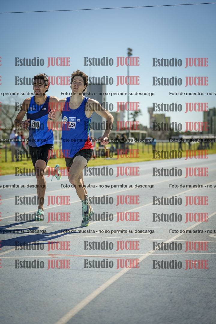 Fotos de los 800 m llanos de varones