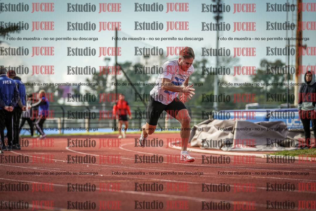 Fotos de los 100 m llanos de varones