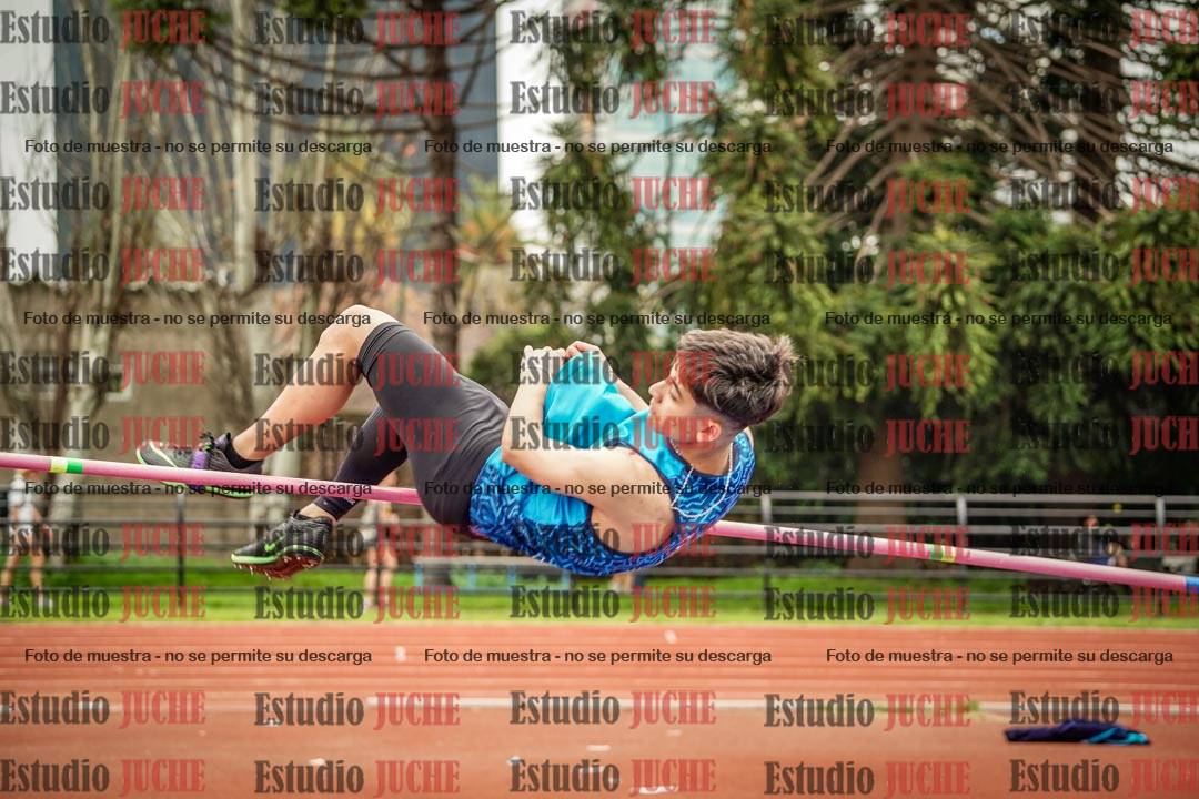 Fotos del salto en alto de varones