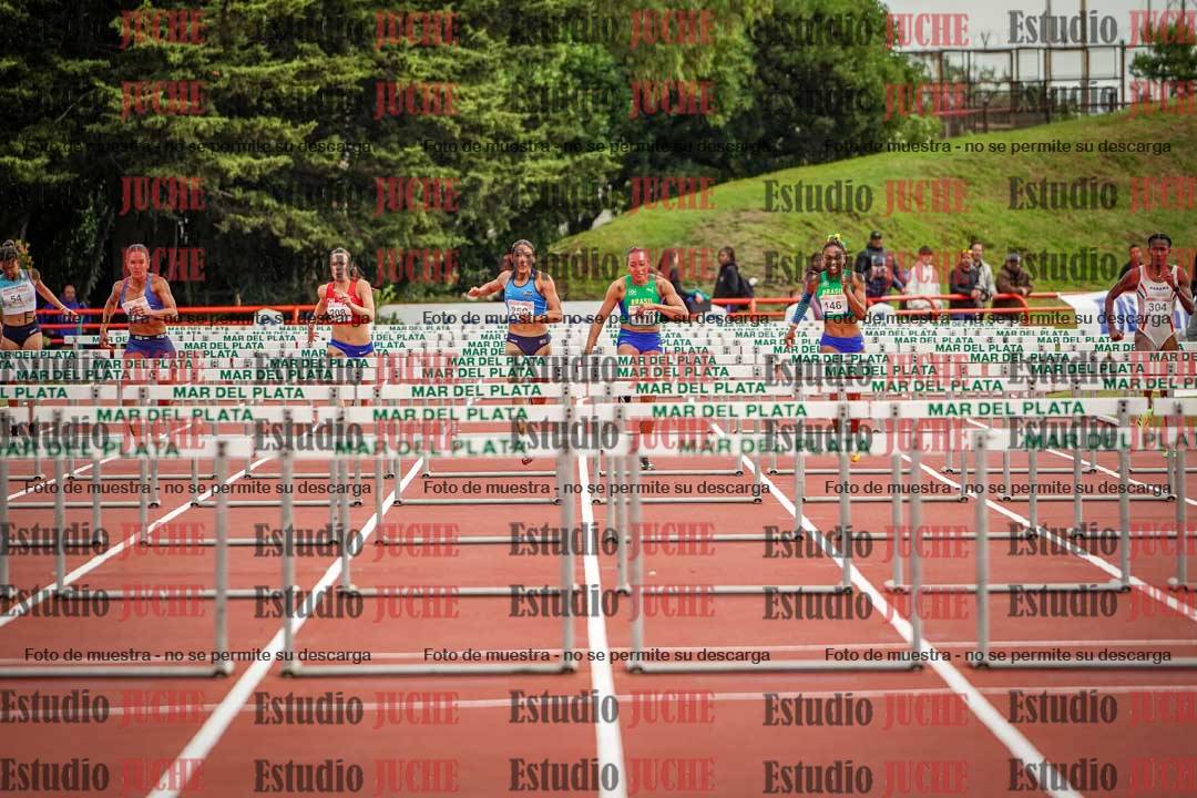 Fotos de los 100 m con vallas de mujeres - FINAL