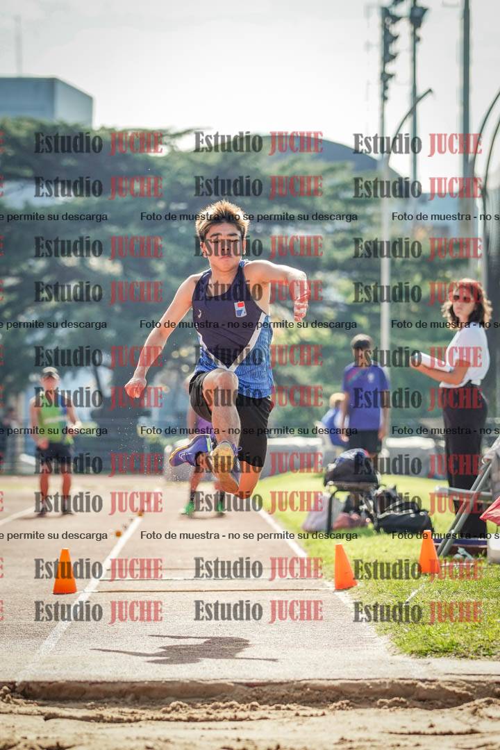 Fotos del salto triple de varones