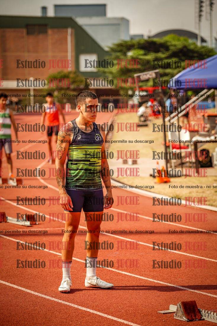 Fotos de los 400 m llanos de varones